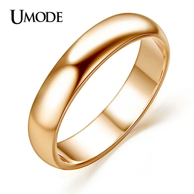 UMODE For Man and Woman Aneis Rose Gold Color Anillos Mujer Anelli High Polish Wedding band Classic rings JR0097A
UMODE For Man and Woman Aneis Rose Gold Color Anillos Mujer Anelli High Polish Wedding band Classic rings JR0097A