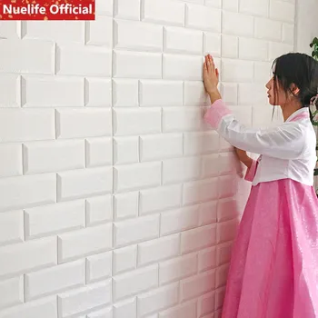 Brick pattern 3d wall stickers kids room bedroom living room kindergarten PE foam cotton anti-collision soft DIY wall sticker
Brick pattern 3d wall stickers kids room bedroom living room kindergarten PE foam cotton anti-collision soft DIY wall sticker