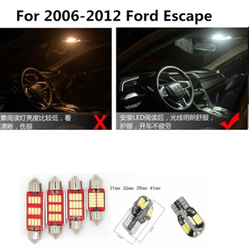 12Pcs White Ice Blue LED Lamp Car Bulbs Interior Package Kit For 2006-2012 Ford Escape Map Dome License Plate Light
12Pcs White Ice Blue LED Lamp Car Bulbs Interior Package Kit For 2006-2012 Ford Escape Map Dome License Plate Light