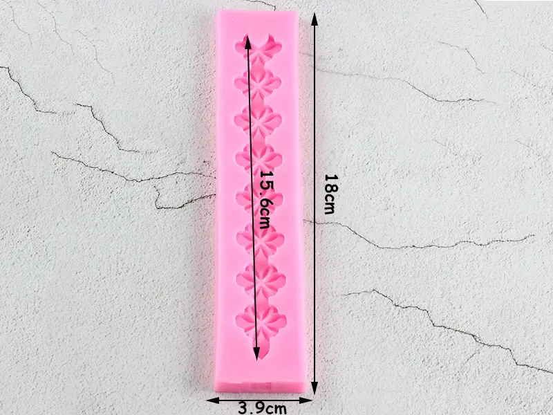 Flower Lace Mold Cake Border Decoration Tools Fondant Cake Baking Mold Food Grade Silicone Mat Mold Flower Lace Mold Cake Border Decoration Tools Fondant Cake Baking Mold Food Grade Silicone Mat Mold
