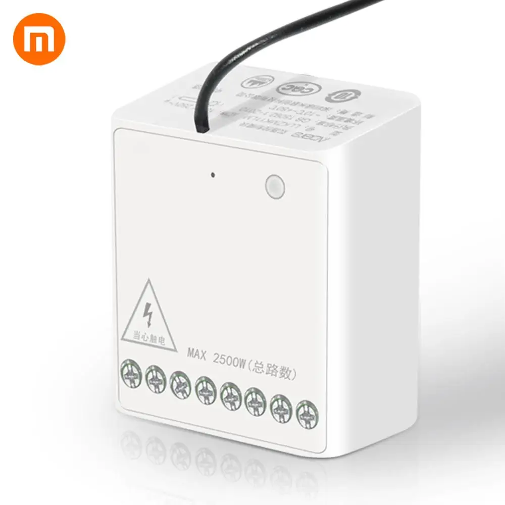 2 Pcs Are Cheaper Xiaomi Mijia Aqara Two-way control module Wireless Relay Controller 2 channels Work For Mijia APP and Home kit
2 Pcs Are Cheaper Xiaomi Mijia Aqara Two-way control module Wireless Relay Controller 2 channels Work For Mijia APP and Home kit