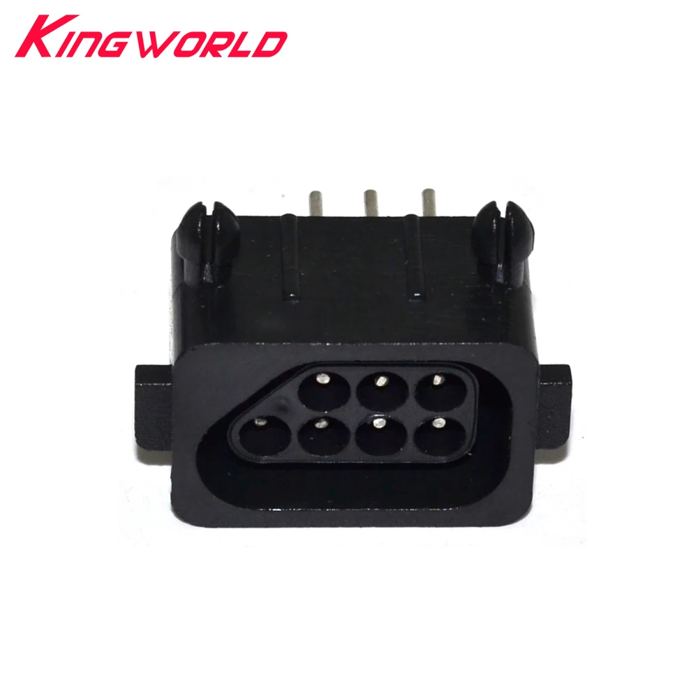 10pcs Hight quality Replacement Parts 180 Degree 7 Pin Connector female for Nitendo for NES console Socket
10pcs Hight quality Replacement Parts 180 Degree 7 Pin Connector female for Nitendo for NES console Socket