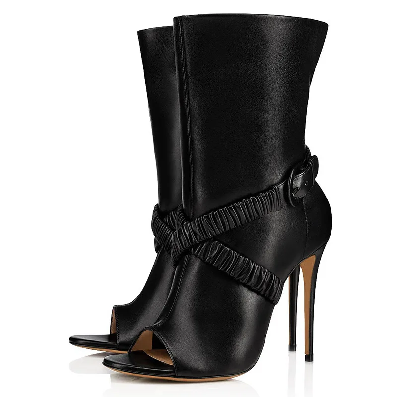 F.N.JACK Women Summer Boots 2019 ladies Peep Toe High Heel Fashion Boots Large Size Women's Shoes
F.N.JACK Women Summer Boots 2019 ladies Peep Toe High Heel Fashion Boots Large Size Women's Shoes