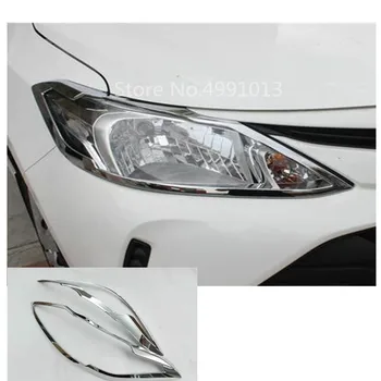 Car Body Front Head Light Lamp ABS Chrome Frame Sticker Styling Cover Trim 2pcs For Toyota Vios/Yaris Sedan 2017 2018 2019
Car Body Front Head Light Lamp ABS Chrome Frame Sticker Styling Cover Trim 2pcs For Toyota Vios/Yaris Sedan 2017 2018 2019