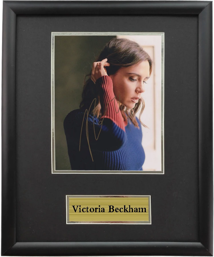 

Memorabilia of Victoria Beckham come with SA COA autographed signed Photo Framed