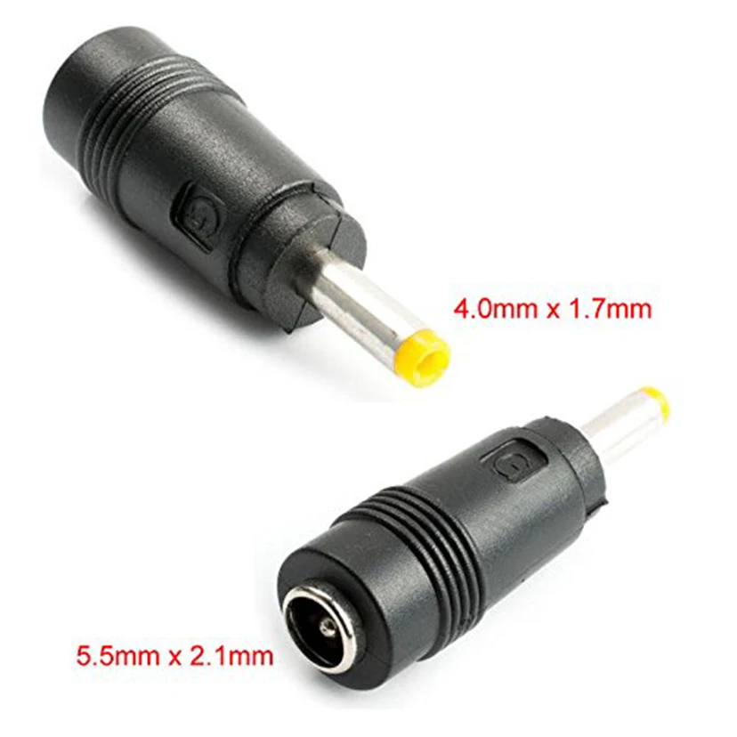DC Male Plug Tips Female Connectors to Male Jack for PSP 2 3 4( 5.5x2.1mm to 4.0x1.7mm ) DC Connectors For Electrical Socket
DC Male Plug Tips Female Connectors to Male Jack for PSP 2 3 4( 5.5x2.1mm to 4.0x1.7mm ) DC Connectors For Electrical Socket