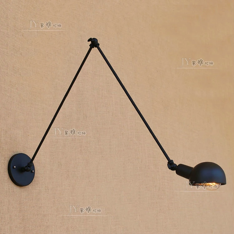 super long arm three telescopic, wrought iron lamp decoration club cafe booth France LED wall lamp of the head of a bed
super long arm three telescopic, wrought iron lamp decoration club cafe booth France LED wall lamp of the head of a bed