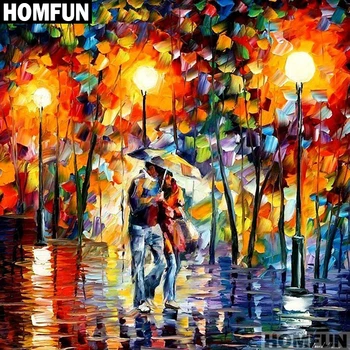 HOMFUN Square/Round Drill 5D DIY Diamond Painting "Couple umbrella" Embroidery Cross Stitch Full Rhinestone Decor A01603
HOMFUN Square/Round Drill 5D DIY Diamond Painting "Couple umbrella" Embroidery Cross Stitch Full Rhinestone Decor A01603