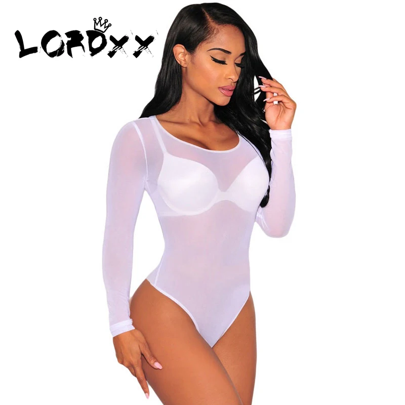 LORDXX 2018 New Fashion Women 5 Color Long Sleeve Sheer Mesh transparent sexy Bodysuit bodies woman
LORDXX 2018 New Fashion Women 5 Color Long Sleeve Sheer Mesh transparent sexy Bodysuit bodies woman