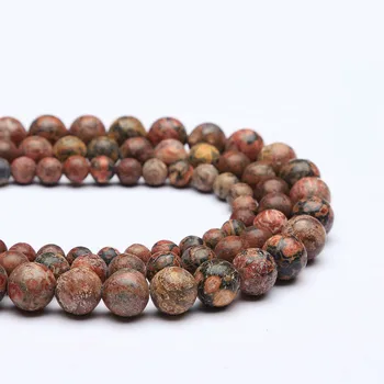 Natural Stone Leopardskin Jasper Round Loose Spacer Beads 15" Strand Size For Jewelry Making Bracelets
Natural Stone Leopardskin Jasper Round Loose Spacer Beads 15" Strand Size For Jewelry Making Bracelets