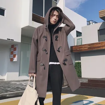 M-XXL!!! 2018 The new style woollen coat winter men's long hair coat han version of the baggy hoodie
M-XXL!!! 2018 The new style woollen coat winter men's long hair coat han version of the baggy hoodie