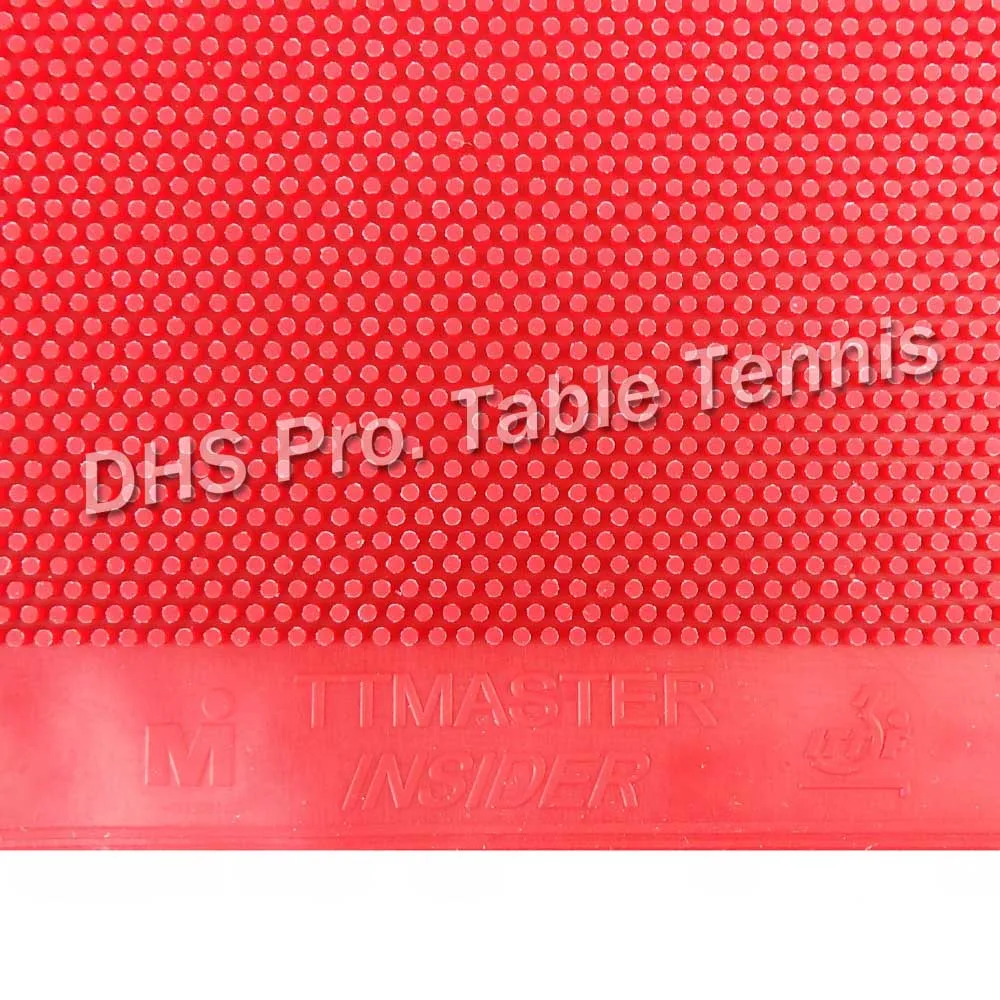 TTMASTER INSIDER RED Long Pips-Out Table Tennis Rubber Without Sponge Topsheet OX NO ITTF
TTMASTER INSIDER RED Long Pips-Out Table Tennis Rubber Without Sponge Topsheet OX NO ITTF