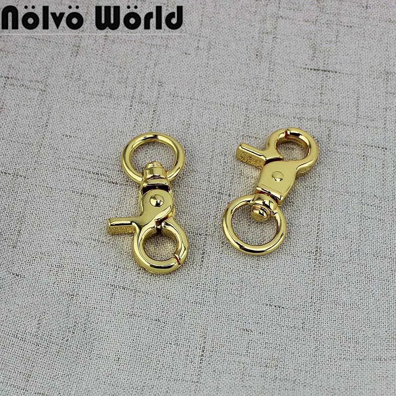 4pcs 30pcs13mmHight quality Deep gold swivel Clasp hooks thick clasp leather purse bags handbags adjusted parts hardware
4pcs 30pcs13mmHight quality Deep gold swivel Clasp hooks thick clasp leather purse bags handbags adjusted parts hardware