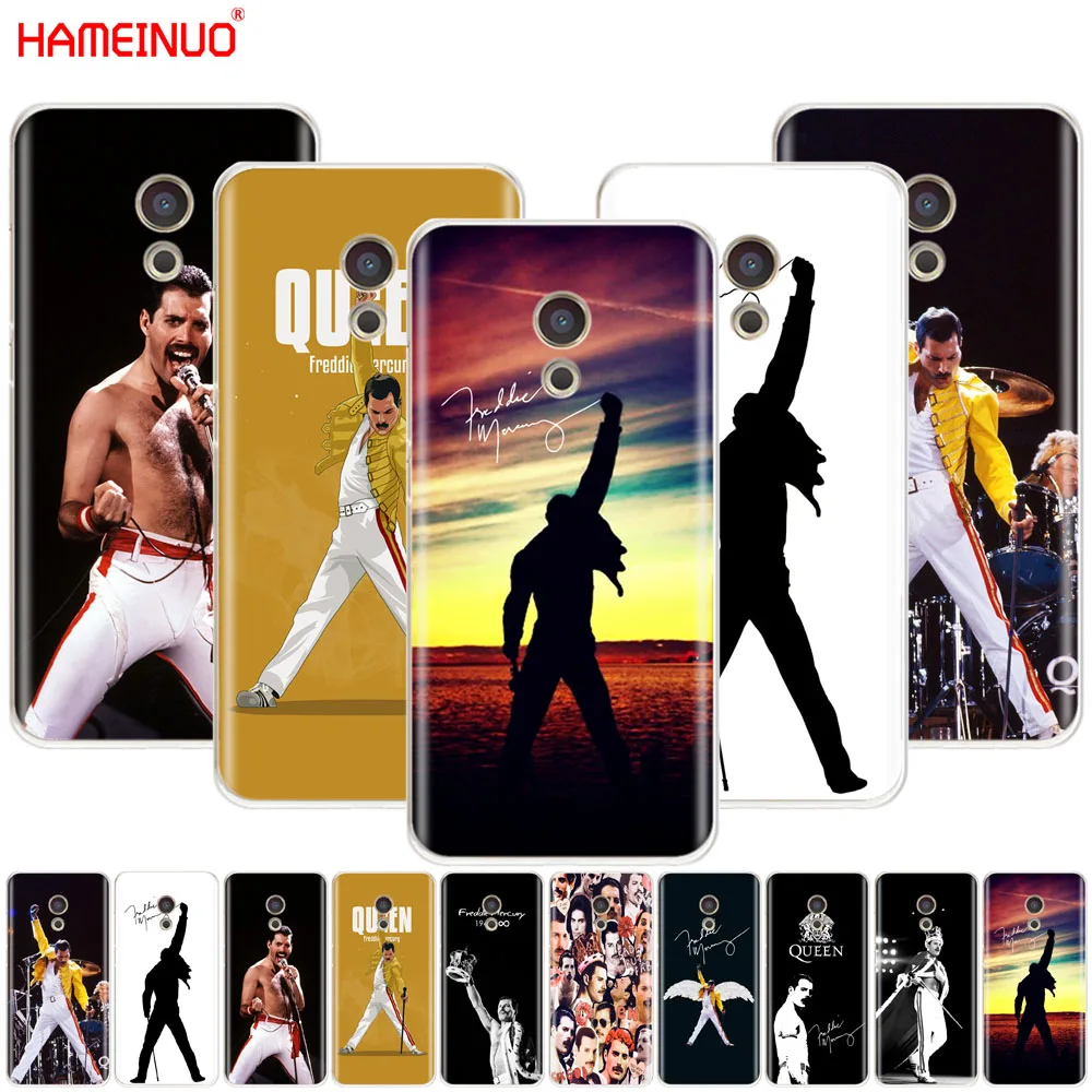 

HAMEINUO Freddie Mercury Queen band Cover phone Case for Meizu M6 M5 M5S M2 M3 M3S MX4 MX5 MX6 PRO 6 5 U10 U20 note plus