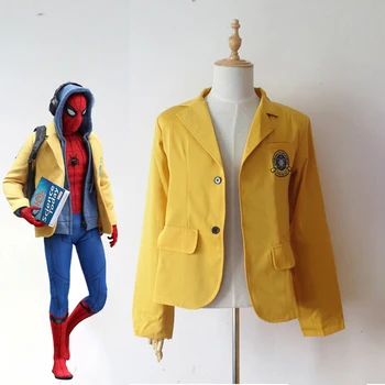 Spider-Man Homecoming Peter Parker Yellow Jacket Halloween Superhero Spiderman Cosplay Costume School Uniform Blazer Custom Made
Spider-Man Homecoming Peter Parker Yellow Jacket Halloween Superhero Spiderman Cosplay Costume School Uniform Blazer Custom Made