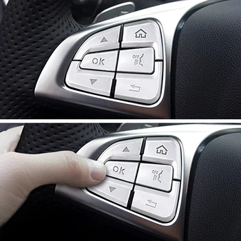 Car Styling Steering Wheel Button Covers Trim Stickers For Mercedes Benz Glc A C Class W205 X253 Cla C177 Gla X156 Accessories
Car Styling Steering Wheel Button Covers Trim Stickers For Mercedes Benz Glc A C Class W205 X253 Cla C177 Gla X156 Accessories