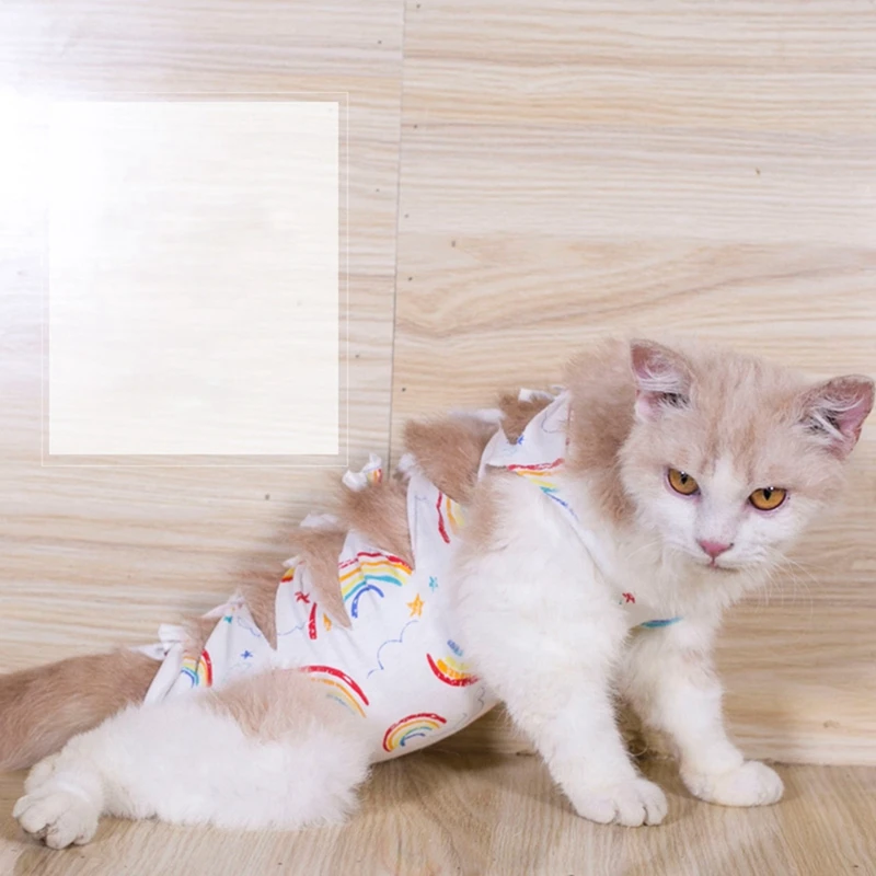 Cat Puppy Treatment Vest Clothes Recovery Suit Alternative After Surgery Wear Anti Pet Licking Wounds
Cat Puppy Treatment Vest Clothes Recovery Suit Alternative After Surgery Wear Anti Pet Licking Wounds