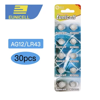 30pcs AG12 LR43 SR43 260 386 1.5V Alkaline battery Watch Coin Button cell Battery batteries
30pcs AG12 LR43 SR43 260 386 1.5V Alkaline battery Watch Coin Button cell Battery batteries