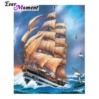 Ever Moment Diamond Painting 5D DIY Boat Sailboat Sea Seagull Spray Full Square Cross Stitch Rhinestones Diamond Mosaic S2F223
Ever Moment Diamond Painting 5D DIY Boat Sailboat Sea Seagull Spray Full Square Cross Stitch Rhinestones Diamond Mosaic S2F223