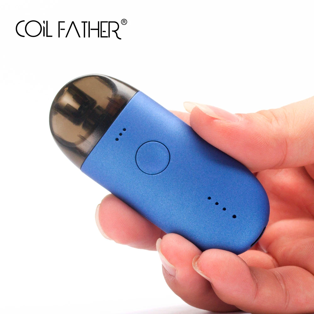 Стартовый набор Coil Father POP POD вейп Все в одном емкостью 2 мл аккумулятор 600 мАч для
