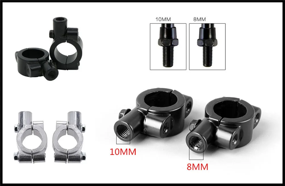 8MM 10MM motorcycle rear view mirror adapter base Connector for Ducati ST4S Scrambler Desert Sled 950 1200 S GT MULTISTRADA
8MM 10MM motorcycle rear view mirror adapter base Connector for Ducati ST4S Scrambler Desert Sled 950 1200 S GT MULTISTRADA
