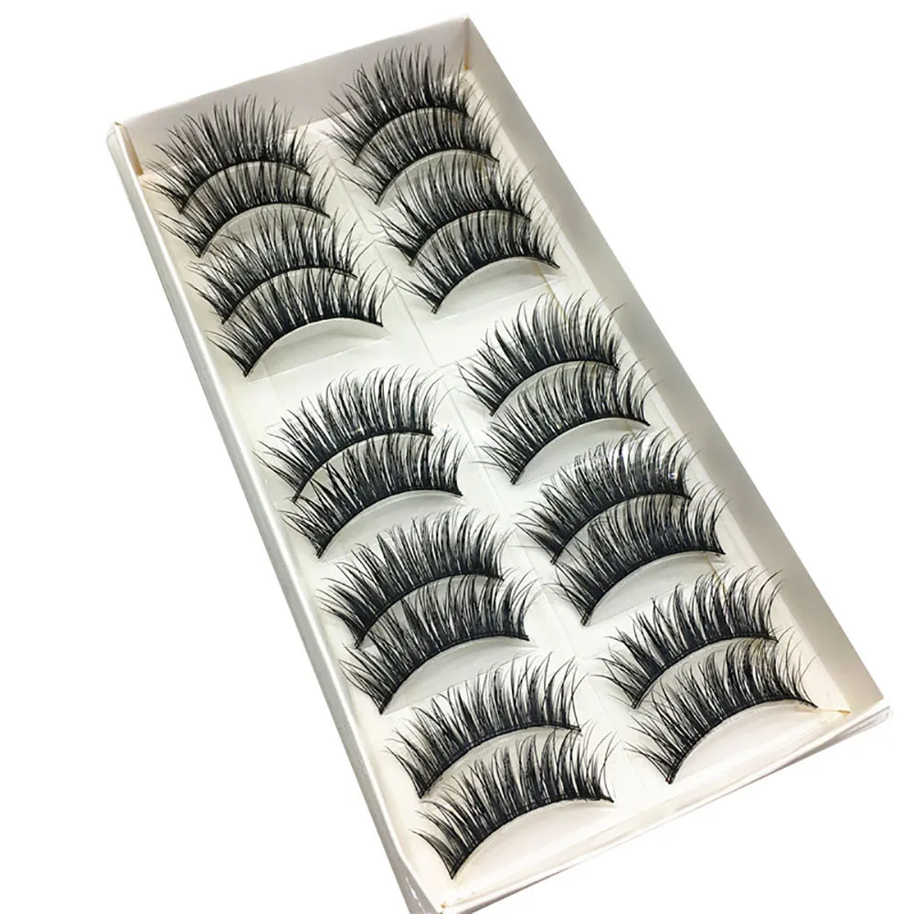 Eyelashes hand made Makeup Tools 10Pair Luxury 3D False Lashes Fluffy Strip Eyelashes Long Natural Party Curly maquillaje 8W2
Eyelashes hand made Makeup Tools 10Pair Luxury 3D False Lashes Fluffy Strip Eyelashes Long Natural Party Curly maquillaje 8W2