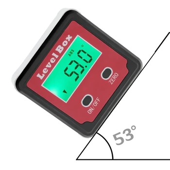 Durable Digital Inclinometer Spirit Level Protractor Angle Gauge Meter Bevel Finder
Durable Digital Inclinometer Spirit Level Protractor Angle Gauge Meter Bevel Finder