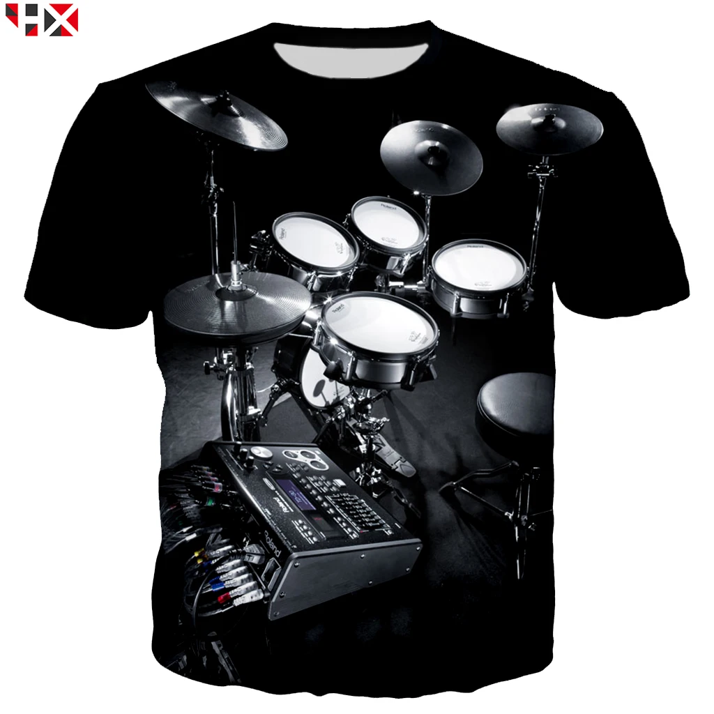 Summer Sale 3D Print Bass Drum Set Funny T Shirts Unisex Musical Instrument High Quality Men T Shirt Short Sleeve Tops X219
Summer Sale 3D Print Bass Drum Set Funny T Shirts Unisex Musical Instrument High Quality Men T Shirt Short Sleeve Tops X219