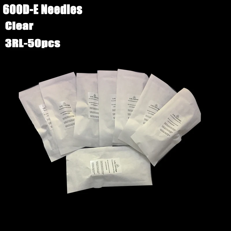 Clear 600D-E tattooneedles 3RL Permanent Makeup Machine Needles Eyebrow Lips for Tattoo Needles X5 Machine Gun
Clear 600D-E tattooneedles 3RL Permanent Makeup Machine Needles Eyebrow Lips for Tattoo Needles X5 Machine Gun