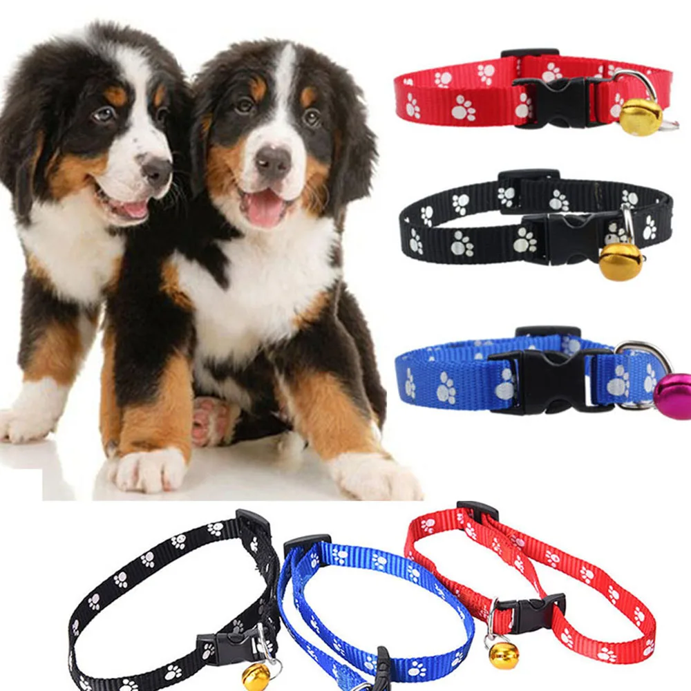 Pet Dog Collar with Bell Adjustable 19-31 cm Reflective Nylon Dog Collar Durable Heavy Duty For Small puppy Breed All Weather
Pet Dog Collar with Bell Adjustable 19-31 cm Reflective Nylon Dog Collar Durable Heavy Duty For Small puppy Breed All Weather