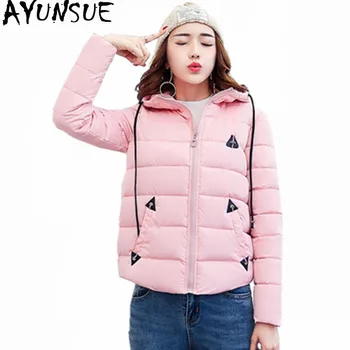 AYUNSUE New Design Parka 2020 Women's Jacket Wadded Hooded Winter Coat Female Slim Cotton Down Jackets Short Parkas Mujer WXF218
AYUNSUE New Design Parka 2020 Women's Jacket Wadded Hooded Winter Coat Female Slim Cotton Down Jackets Short Parkas Mujer WXF218