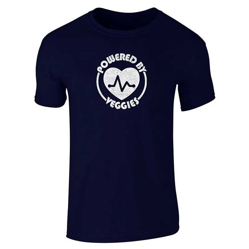 On Sale New Fashion Summer Short Powered By Veggies Men Zomer O-Neck T Shirts 
On Sale New Fashion Summer Short Powered By Veggies Men Zomer O-Neck T Shirts