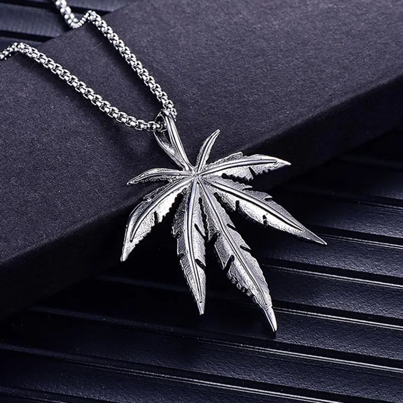 ZFVB Classic Maple Leaf Necklace Men 316L Stainless steel Gold silver color Women Fashion Pendants Necklaces Jewelry Gifts
ZFVB Classic Maple Leaf Necklace Men 316L Stainless steel Gold silver color Women Fashion Pendants Necklaces Jewelry Gifts
