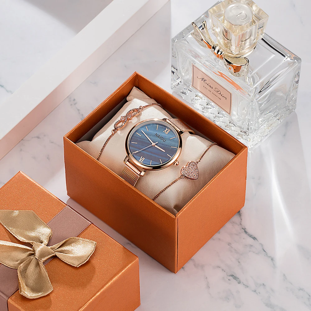 Naidu Rose Gold Watches Women Set Luxury Jewelry Bracelet Watches Set 2019 New Ladies Quartz Watch Gifts For Women Watch Box
Naidu Rose Gold Watches Women Set Luxury Jewelry Bracelet Watches Set 2019 New Ladies Quartz Watch Gifts For Women Watch Box