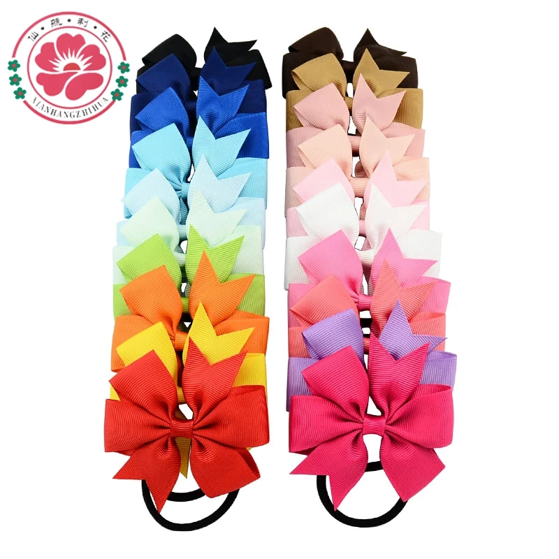 20pcs/Lot 20 Colors 3" Solid Ribbon Handmade Pinwheel Bows With Elastic Band Girl Hair Accessories 610
20pcs/Lot 20 Colors 3" Solid Ribbon Handmade Pinwheel Bows With Elastic Band Girl Hair Accessories 610