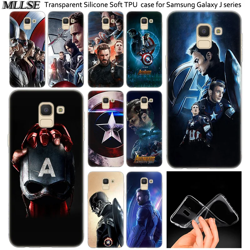 The Avengers Marvel Captain America Silicone Case For Samsung Galaxy J2Pro J4 J6 J8 2018 J3 J5 J7 2016 2017EU Prime CORE Plus
The Avengers Marvel Captain America Silicone Case For Samsung Galaxy J2Pro J4 J6 J8 2018 J3 J5 J7 2016 2017EU Prime CORE Plus