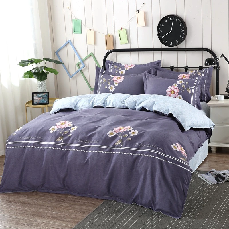 Classic Flower Printed Bedding Sets 4pcs Comforter Family Set AB Side Duvet Cover Bed Sheet Pillowcase Pattern Bedding Cover Set
Classic Flower Printed Bedding Sets 4pcs Comforter Family Set AB Side Duvet Cover Bed Sheet Pillowcase Pattern Bedding Cover Set