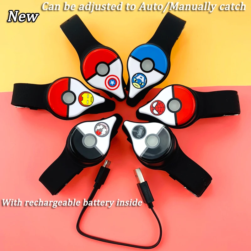 2019 Newest Auto Catch Bluetooth Bracelet For Pokemon GO Plus with Rechargeable battery inside with USB cable Dropshipping
2019 Newest Auto Catch Bluetooth Bracelet For Pokemon GO Plus with Rechargeable battery inside with USB cable Dropshipping