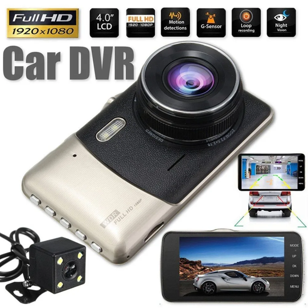 Waterproof Car DVR Cam LCD Dual Camera Reversing Recorder 170 Degree Angle 5MP FHD Night Vision Video Camcorder Support TF Card
Waterproof Car DVR Cam LCD Dual Camera Reversing Recorder 170 Degree Angle 5MP FHD Night Vision Video Camcorder Support TF Card