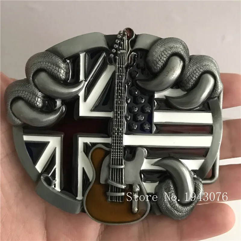 Retail New Guitar Rock Music Belt Buckle With 90*78mm 46.8g Oval Metal Fashion Man Woman Jeans Accessories Fit 4cm Wideth Belt
Retail New Guitar Rock Music Belt Buckle With 90*78mm 46.8g Oval Metal Fashion Man Woman Jeans Accessories Fit 4cm Wideth Belt
