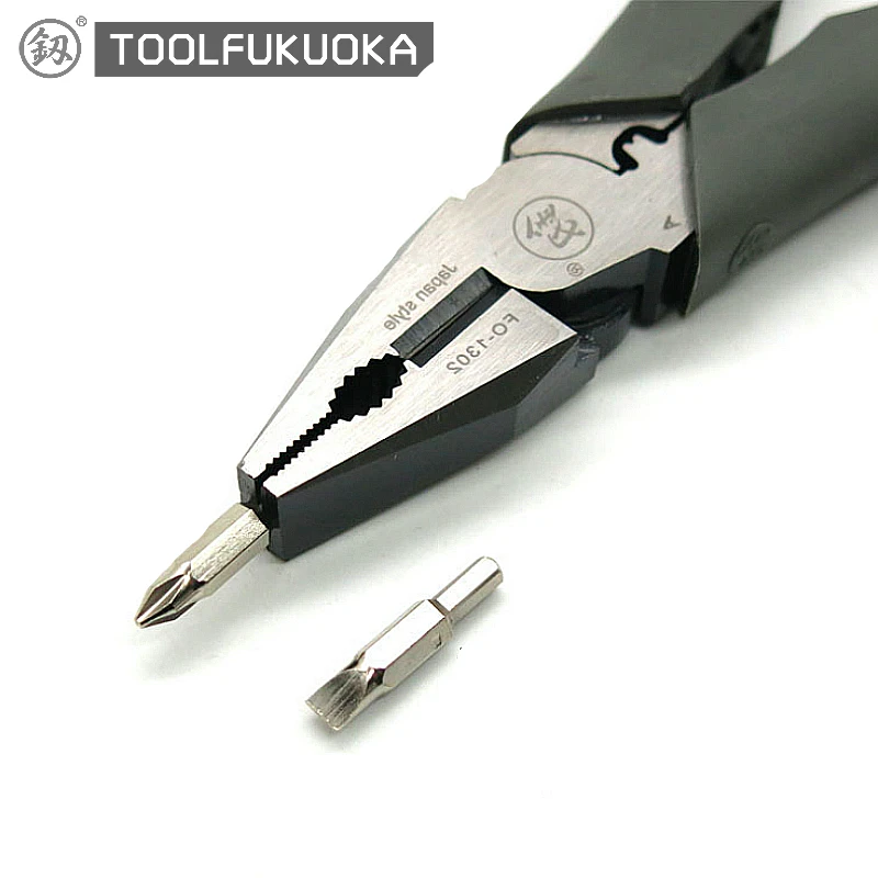 1Piece 175mm Multifunction Pliers With Screwdriver Bit Crimping Tool Wire Cutters Stripping Pliers Multi Tool Hand Tools
1Piece 175mm Multifunction Pliers With Screwdriver Bit Crimping Tool Wire Cutters Stripping Pliers Multi Tool Hand Tools