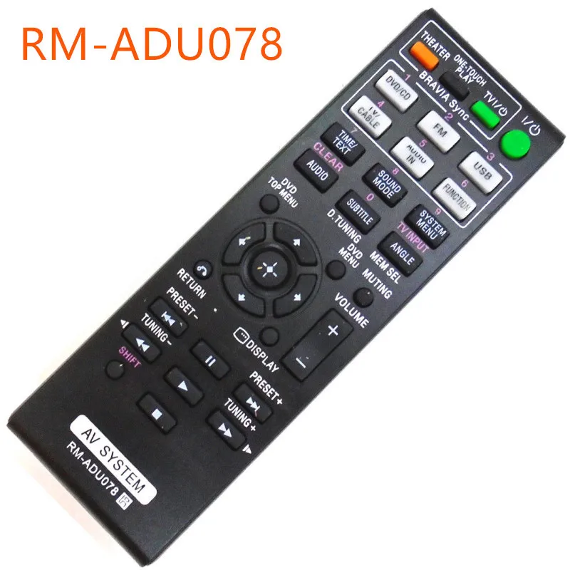 NEW RM-ADU078 for SONY Audio/Video Receiver Remote Control for DAV-TZ230 DAV-TZ510 DAV-TZ630 DAV-TZ710 HBD-TZ135 HBD-TZ530
NEW RM-ADU078 for SONY Audio/Video Receiver Remote Control for DAV-TZ230 DAV-TZ510 DAV-TZ630 DAV-TZ710 HBD-TZ135 HBD-TZ530