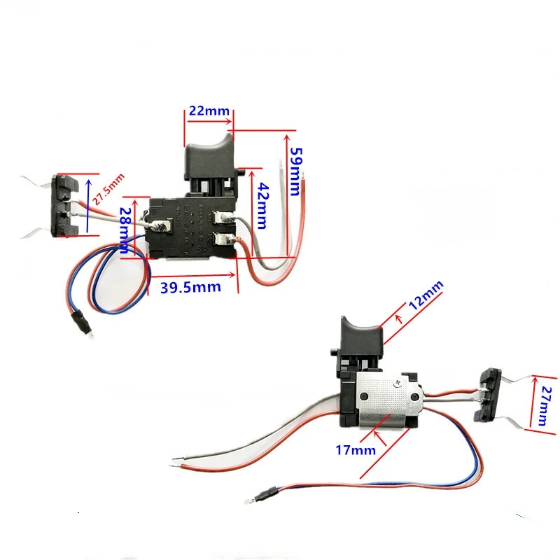1pc DC 7.2V-12V cordless drill switch replacement for Hitachi electric drill good quality switch
1pc DC 7.2V-12V cordless drill switch replacement for Hitachi electric drill good quality switch