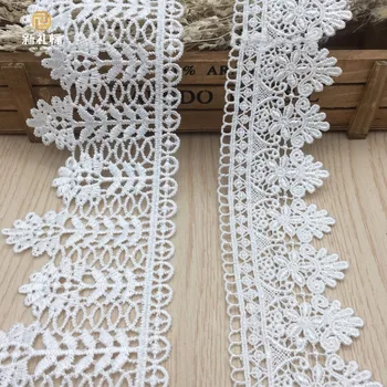 15Yards Water Soluble Sewing Lace Trim For Bridal Dress Embroidered White Lace Ribbon Flower Appliques DIY Sewing Supplies
15Yards Water Soluble Sewing Lace Trim For Bridal Dress Embroidered White Lace Ribbon Flower Appliques DIY Sewing Supplies