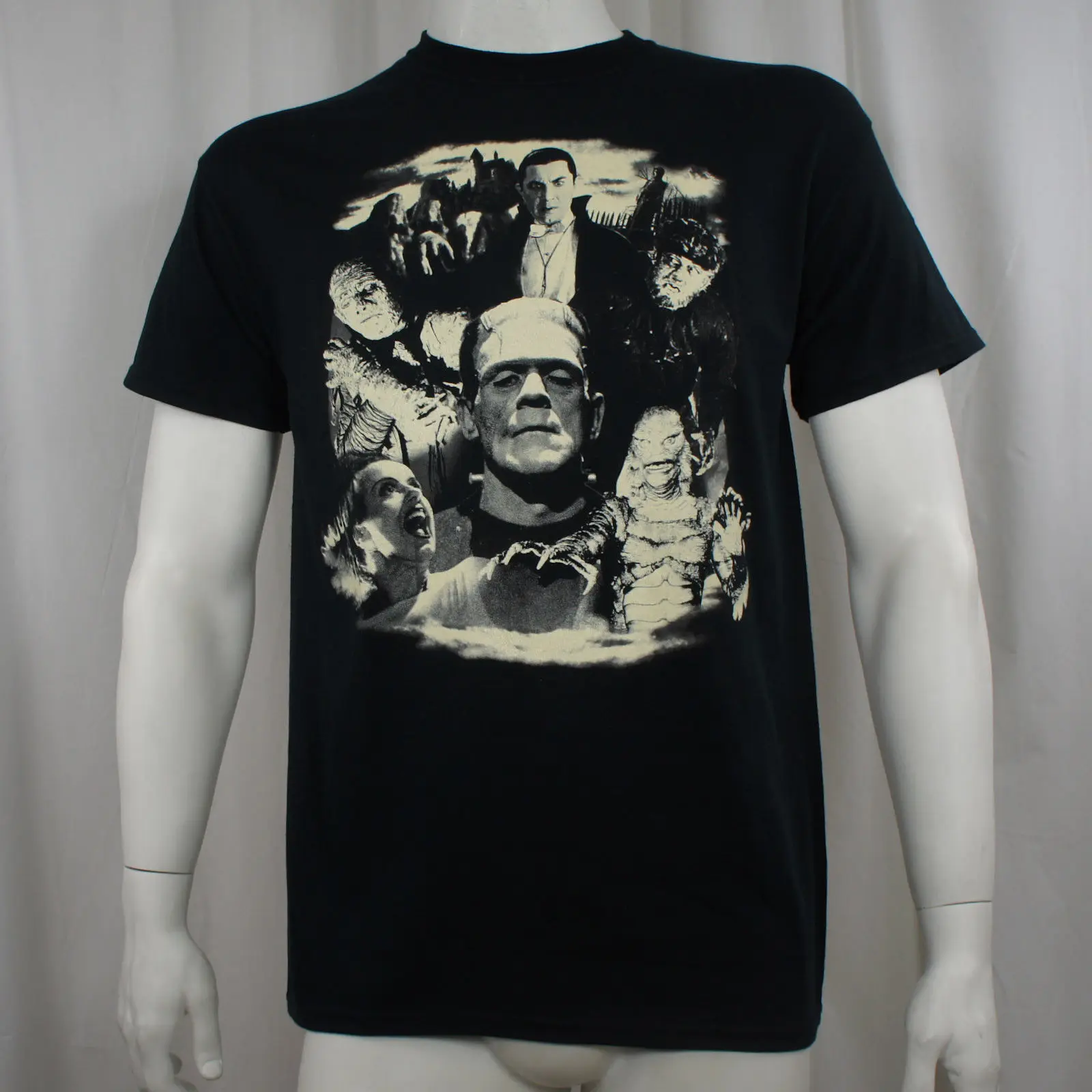 2019 Men'S Fashion Color Fashion O-Neck Casual Universal Monsters Collage Dracula Frankenstein Bride Glowk Orean T-Shirts
2019 Men'S Fashion Color Fashion O-Neck Casual Universal Monsters Collage Dracula Frankenstein Bride Glowk Orean T-Shirts