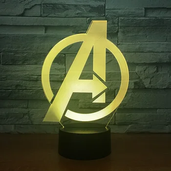 7 color smart table lamp led creative gift USB light Touch 3d night light letter A 2433
7 color smart table lamp led creative gift USB light Touch 3d night light letter A 2433