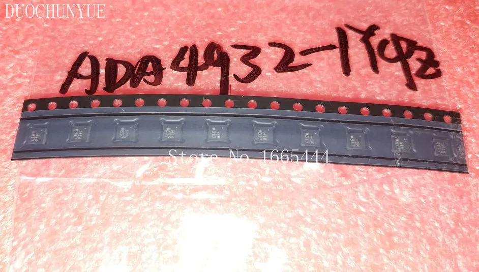 Free Shipping! ADA4932-1YCPZ ADA4932-1YCP ADA4932 ADA4932-1 H1K LFCSP-16 Original authentic and new Free Shipping
Free Shipping! ADA4932-1YCPZ ADA4932-1YCP ADA4932 ADA4932-1 H1K LFCSP-16 Original authentic and new Free Shipping
