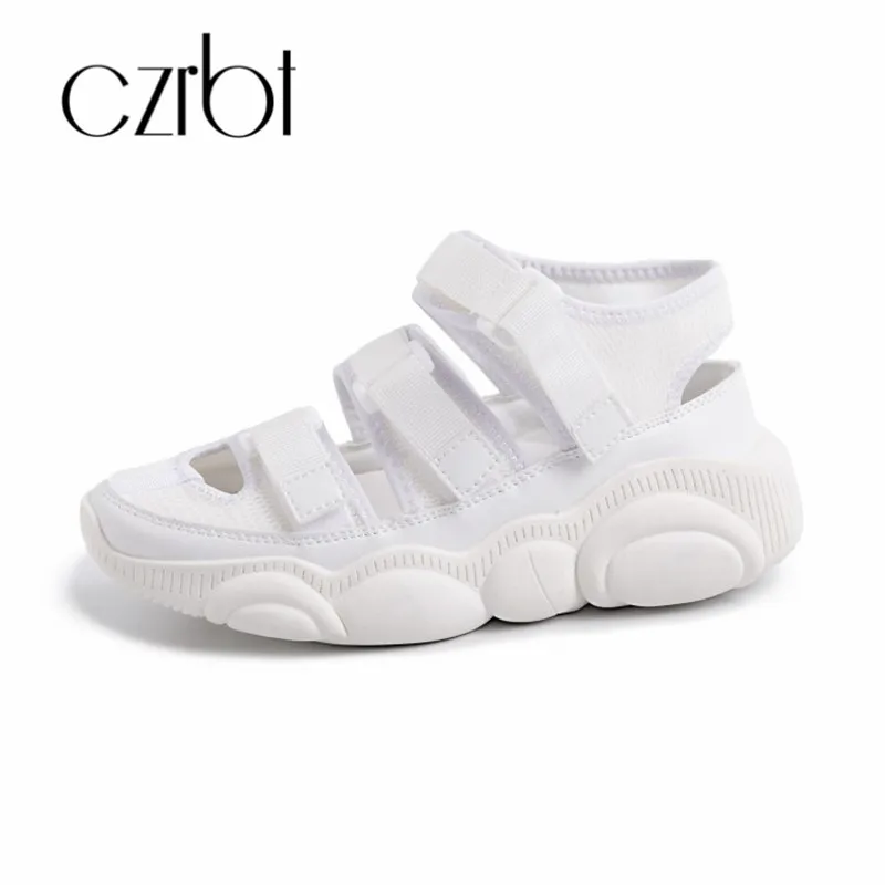 Czrbt/Новинка 2019 года дышащая и нескользящая удобная женская обувь модные кожаные