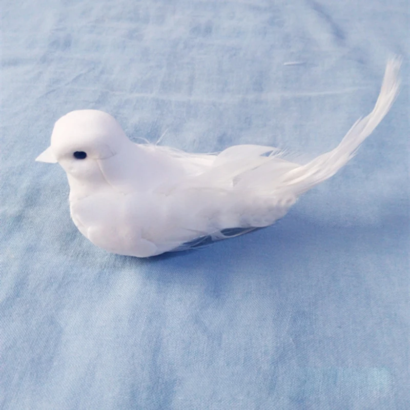 1pcs Cute Decorative Doves Artificial Foam Feather Mini White Birds With Magnet Craft Birds Home Decor Wedding Decorations
1pcs Cute Decorative Doves Artificial Foam Feather Mini White Birds With Magnet Craft Birds Home Decor Wedding Decorations