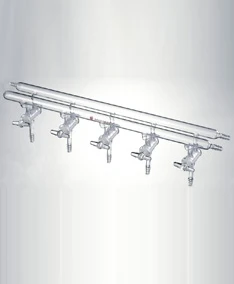 M300004 Manifold, High vacuum solid glass stopcocks, Number of ports:4 Overall width:375mm front-right and rear-left-right
M300004 Manifold, High vacuum solid glass stopcocks, Number of ports:4 Overall width:375mm front-right and rear-left-right